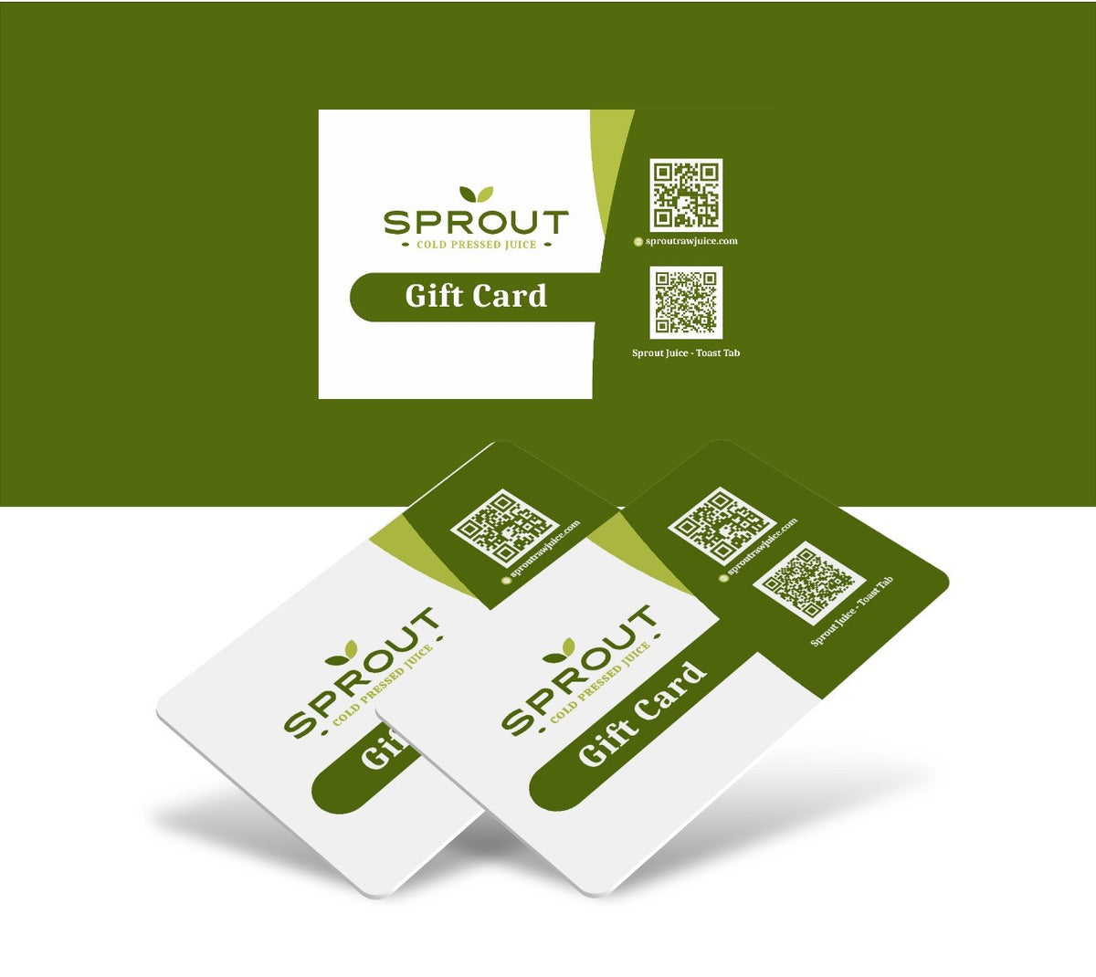 Gift card Sproutrawjuice